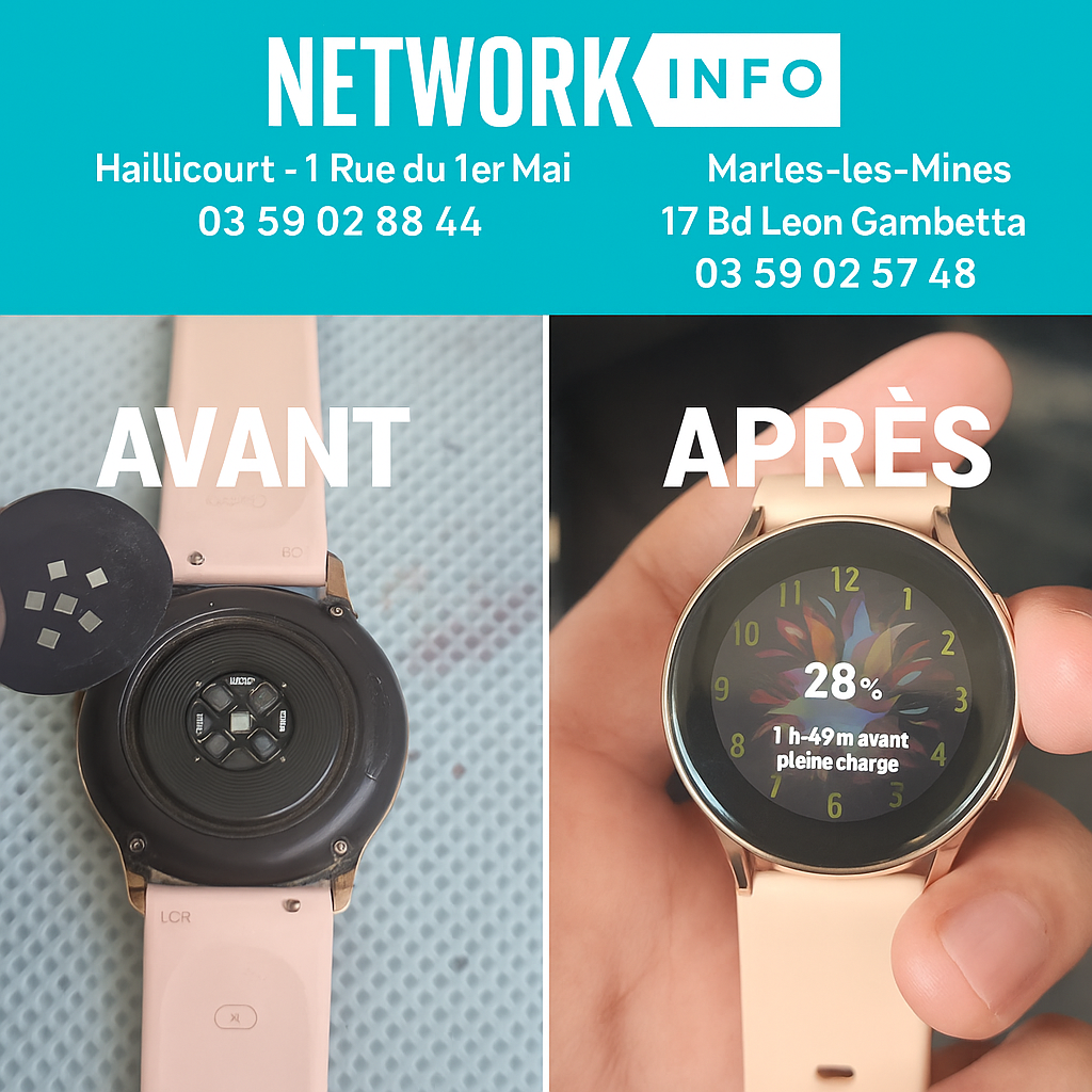 Réparation Montre Connectée